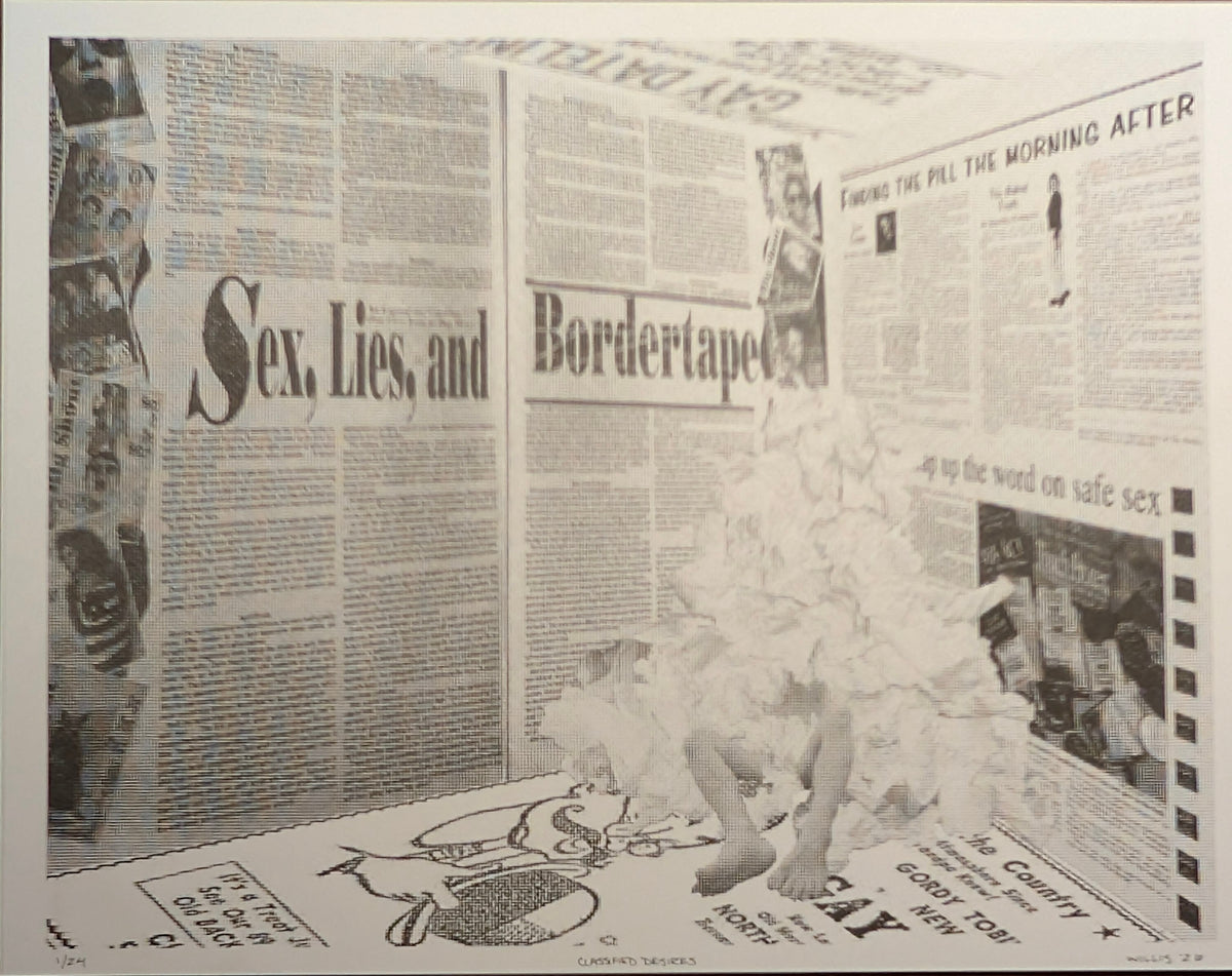 Ltd. Risograph Collage by Tom Willis
