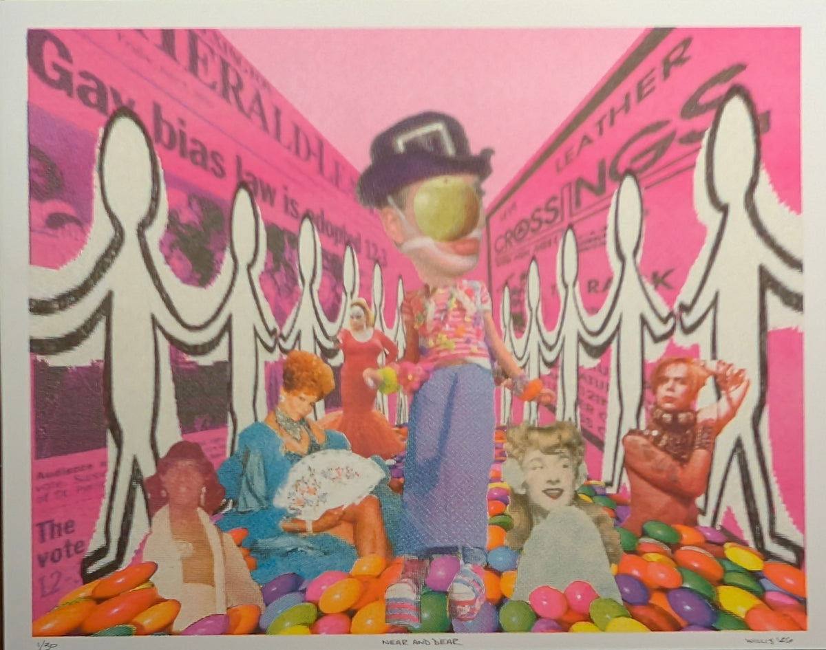 Ltd. Risograph Collage by Tom Willis