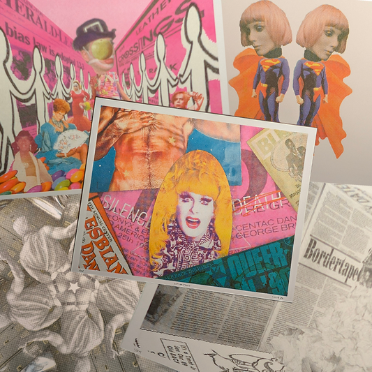 Ltd. Risograph Collage by Tom Willis
